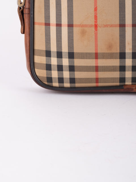Burberry Vintage Nova Check Mini Shoulder Bag