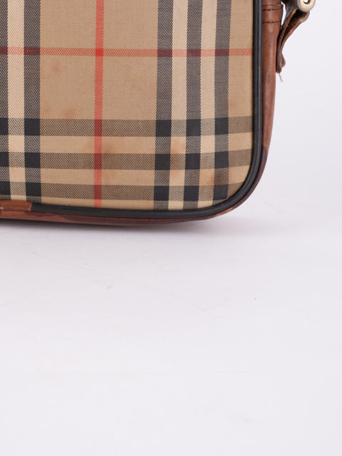 Burberry Vintage Nova Check Mini Shoulder Bag