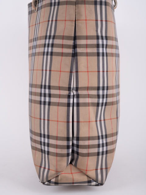 Burberry Nova Check Tote Bag
