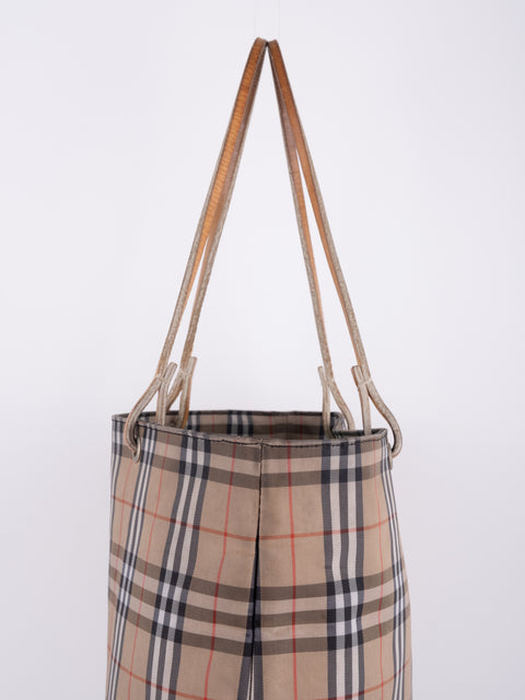 Burberry Nova Check Tote Bag