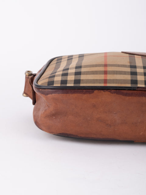 Burberry Vintage Nova Check Mini Shoulder Bag