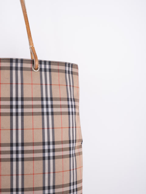 Burberry Nova Check Tote Bag