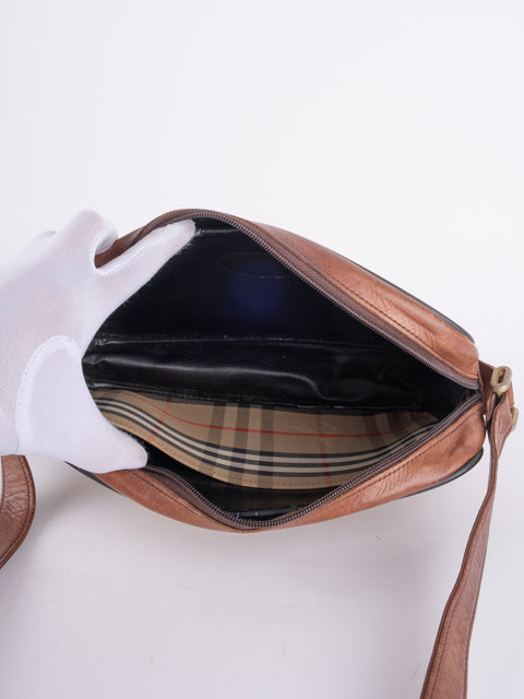 Burberry Vintage Nova Check Mini Shoulder Bag