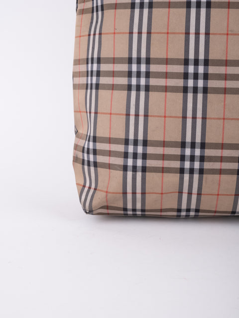 Burberry Nova Check Tote Bag