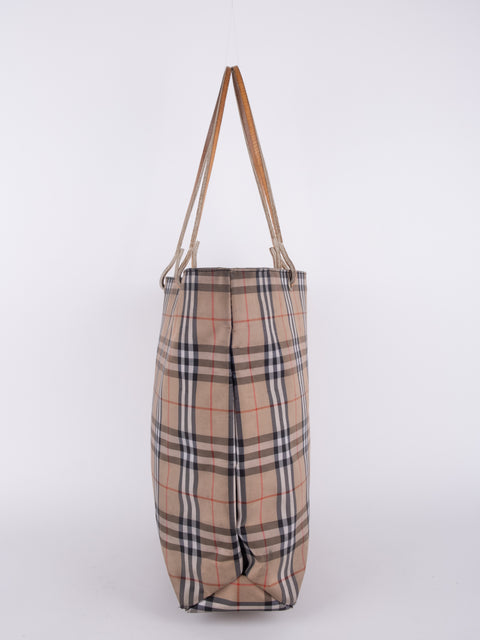 Burberry Nova Check Tote Bag