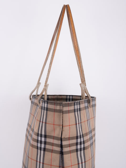 Burberry Nova Check Tote Bag