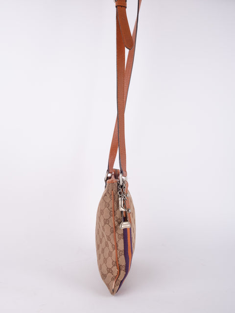 Gucci Vintage GG Canvas Crossbody Bag
