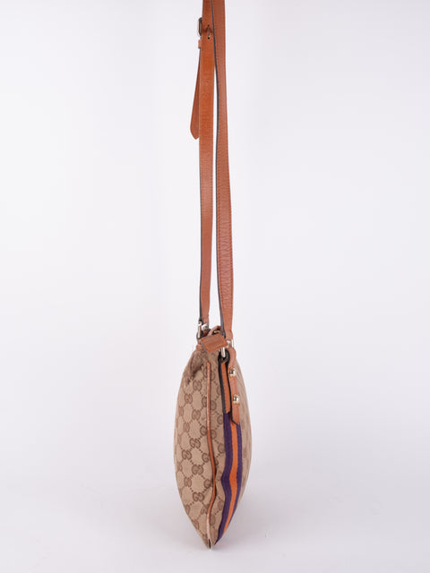 Gucci Vintage GG Canvas Crossbody Bag