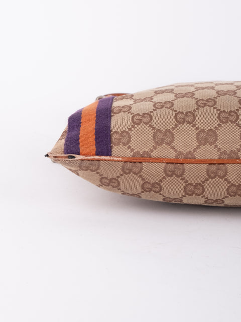 Gucci Vintage GG Canvas Crossbody Bag