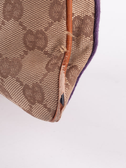 Gucci Vintage GG Canvas Crossbody Bag
