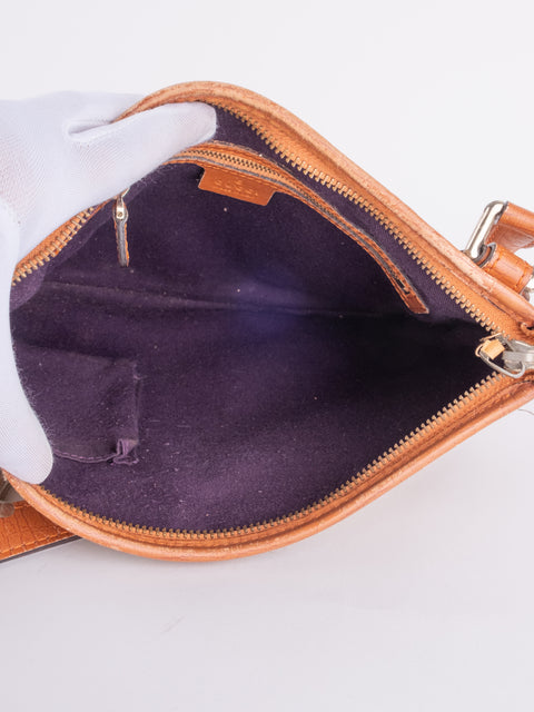 Gucci Vintage GG Canvas Crossbody Bag