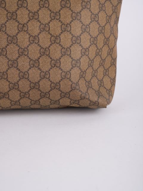 Gucci GG Vintage Brown Large Tote Bag