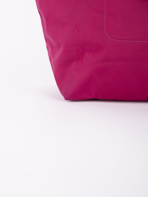 LONGCHAMP Vintage Le Pliage Fuchsia Small Handbag