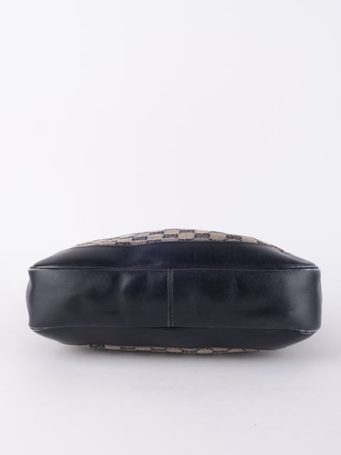 Gucci Vintage GG Canvas Shoulder Bag