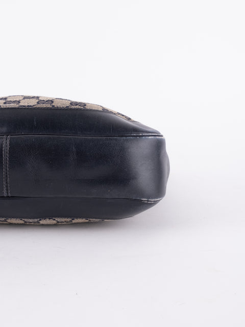 Gucci Vintage GG Canvas Shoulder Bag