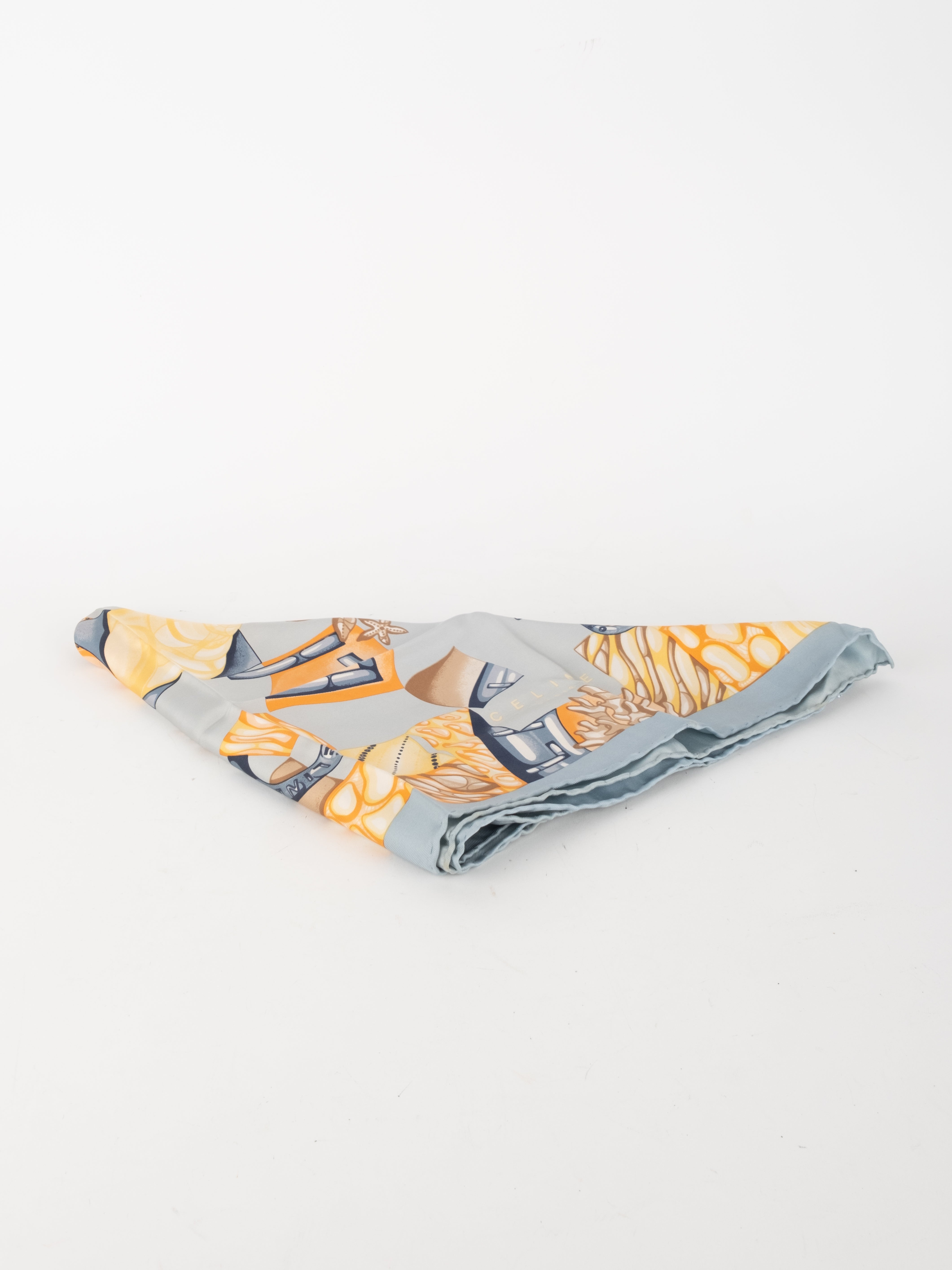 CELINE Silk Scarf