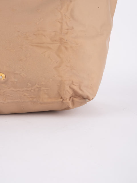 LONGCHAMP Vintage Le Pliage Beige Small Handbag