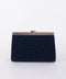 Vintage Handmade Beaded Evening Clutch Bag Black