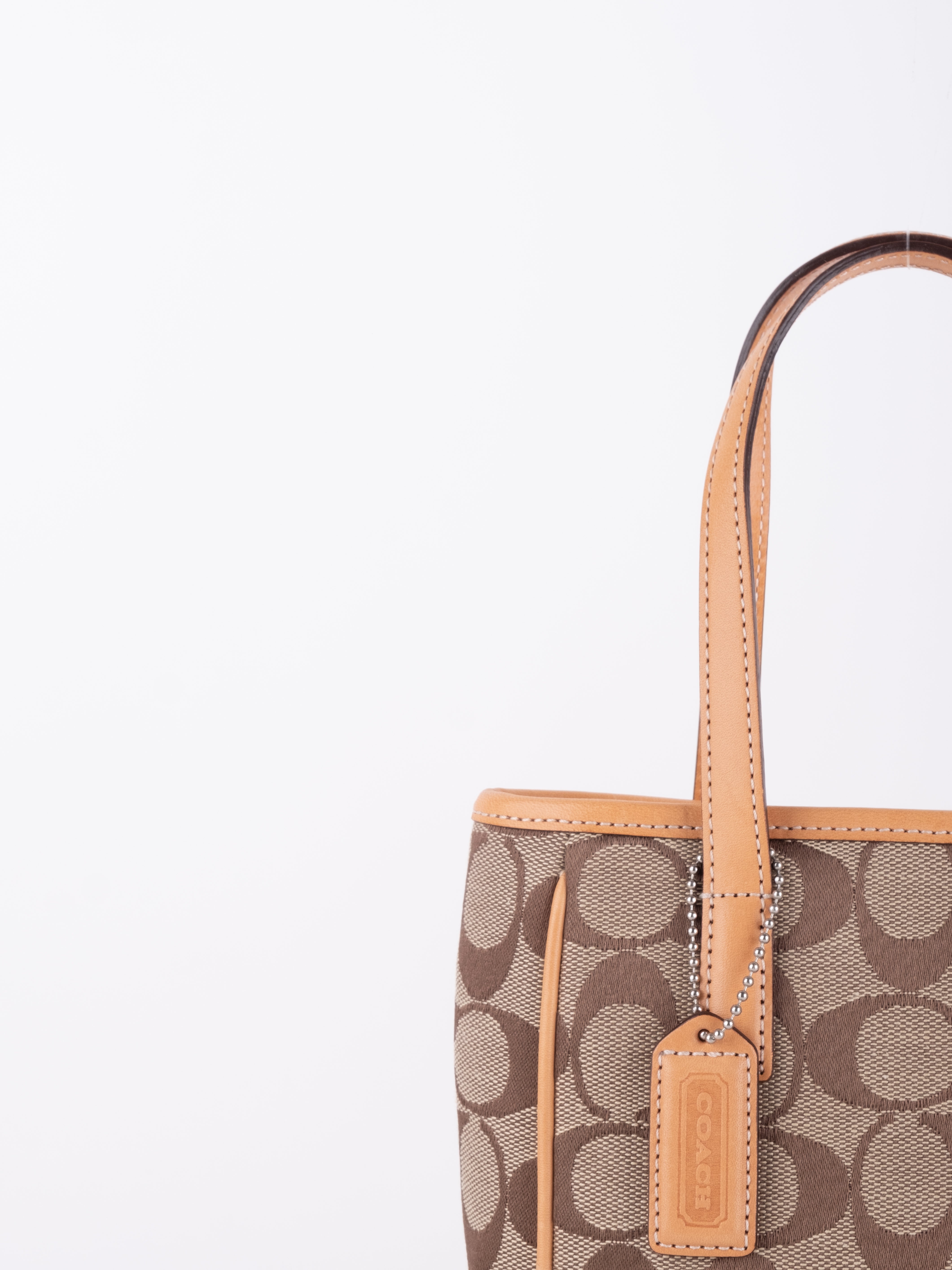 COACH Vintage Signature Mini Shopper Bag