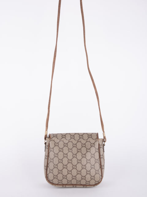 Gucci GG Vintage Beige Mini Crossbody Bag