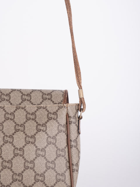 Gucci GG Vintage Beige Mini Crossbody Bag