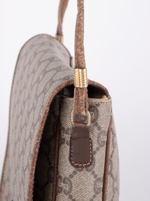 Gucci GG Vintage Beige Mini Crossbody Bag