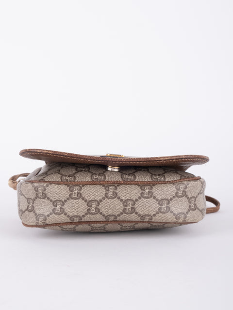 Gucci GG Vintage Beige Mini Crossbody Bag