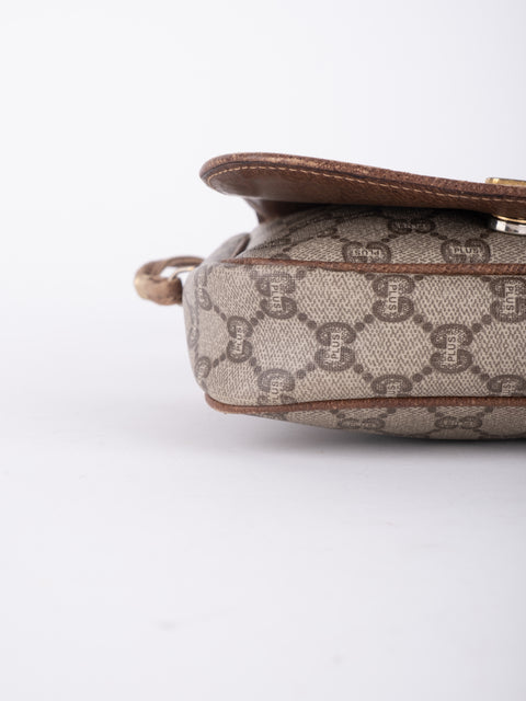 Gucci GG Vintage Beige Mini Crossbody Bag