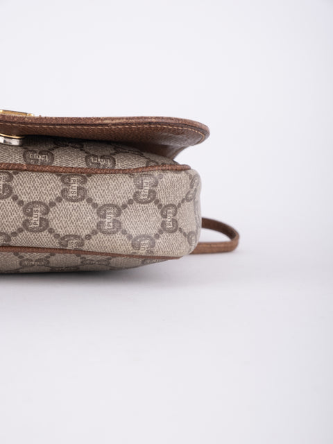 Gucci GG Vintage Beige Mini Crossbody Bag