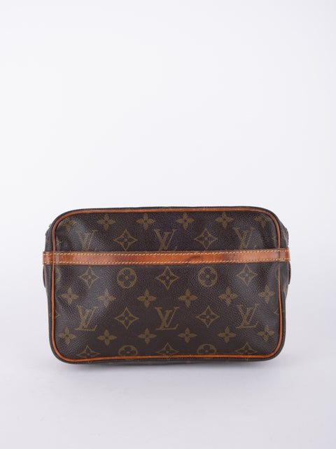 Louis Vuitton Vintage Monogram Compact Cosmetic Pouch