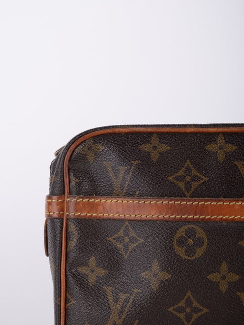 Louis Vuitton Vintage Monogram Compact Cosmetic Pouch