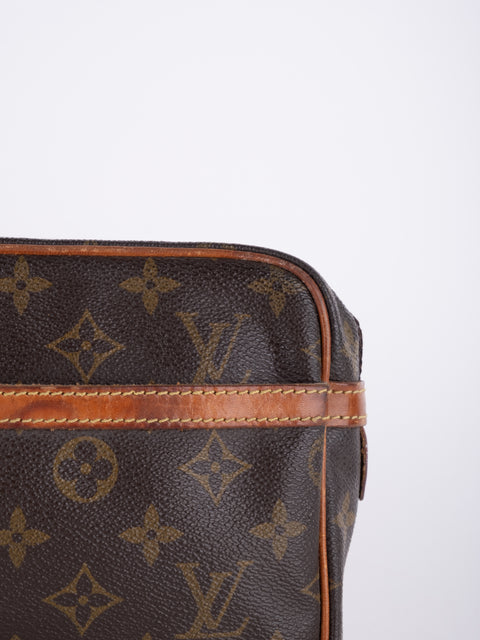 Louis Vuitton Vintage Monogram Compact Cosmetic Pouch