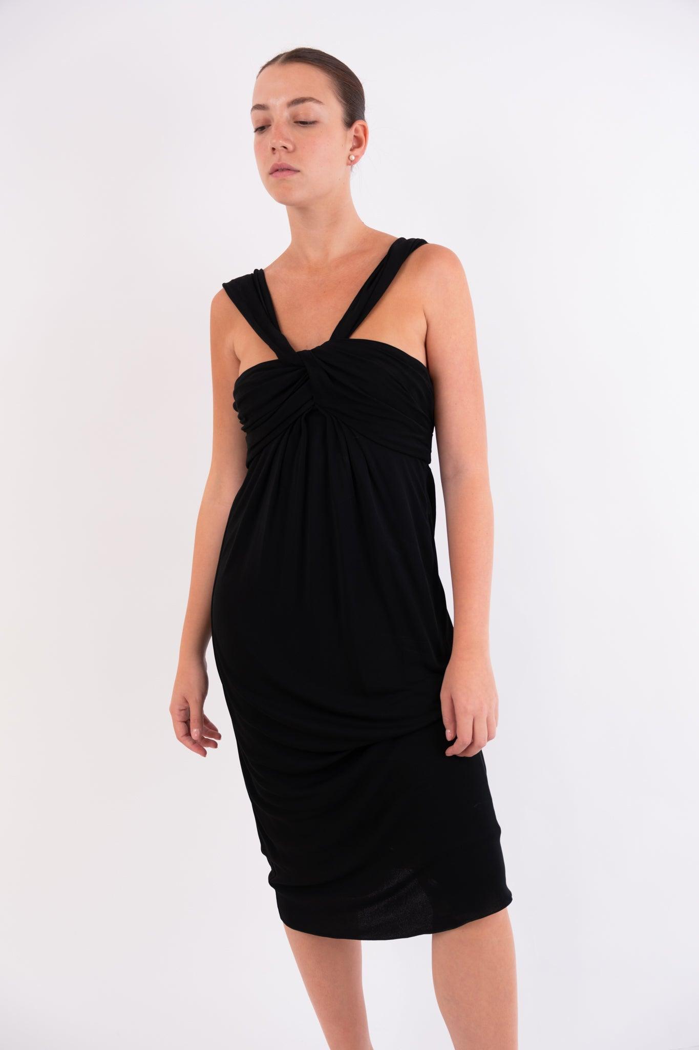 שמלה שחורה דיור - Volver