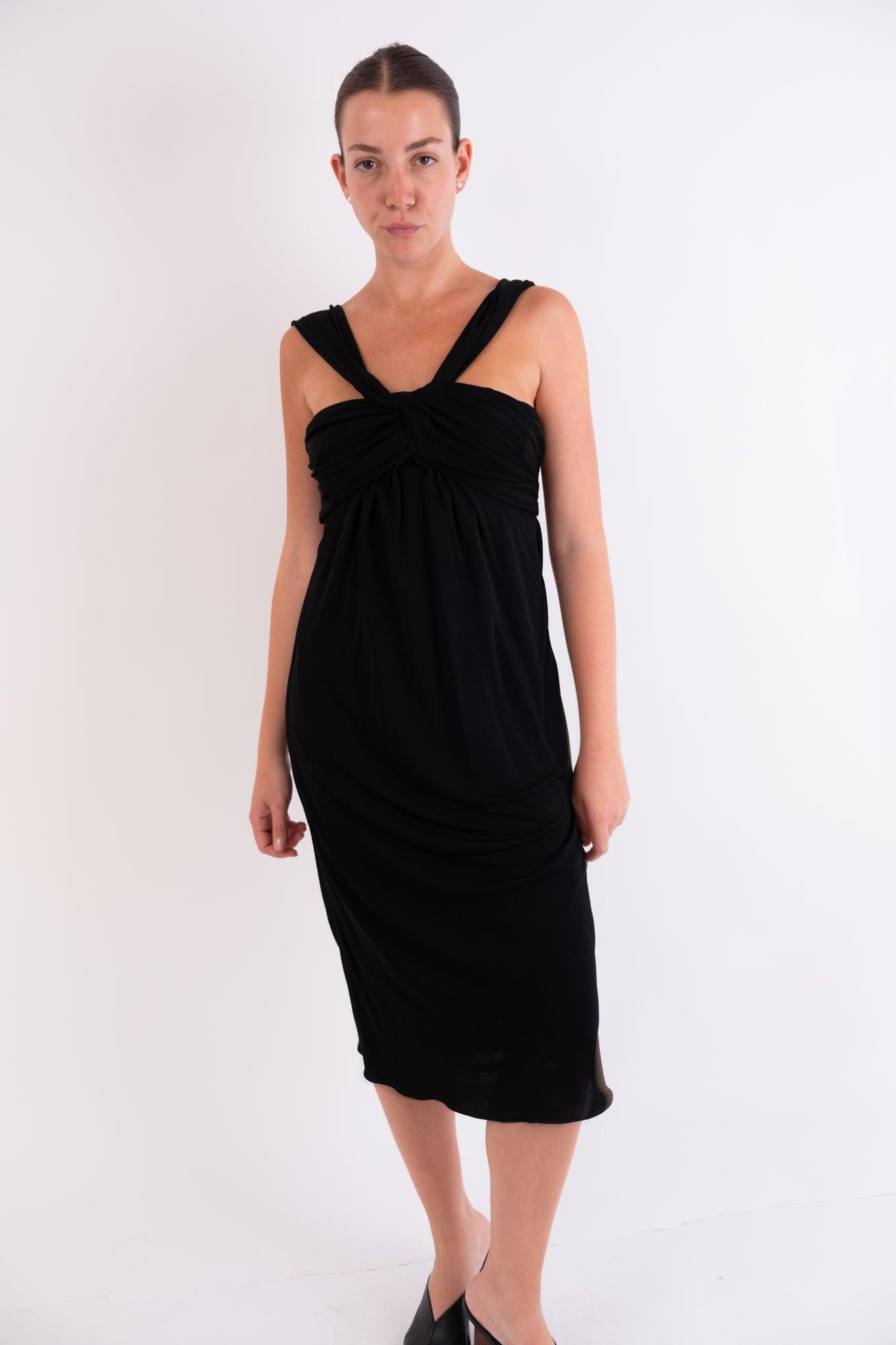 שמלה שחורה דיור - Volver