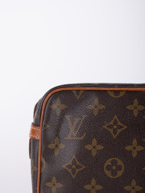 Louis Vuitton Vintage Monogram Compact Cosmetic Pouch