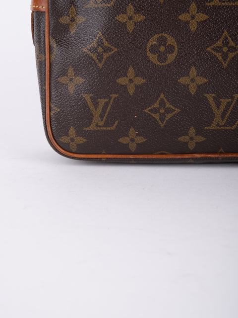 Louis Vuitton Vintage Monogram Compact Cosmetic Pouch