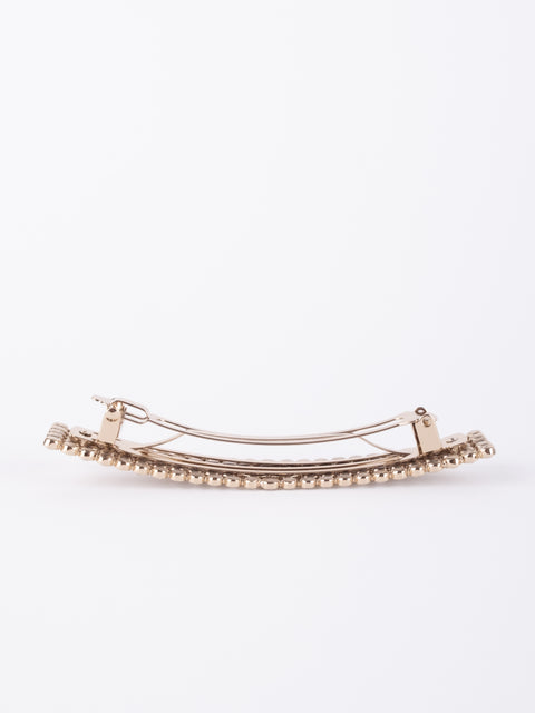 CHANEL Vintage Crystal Bar Brooch – Karl Lagerfeld Era 1990s–2000s סופר נדיר להשגה