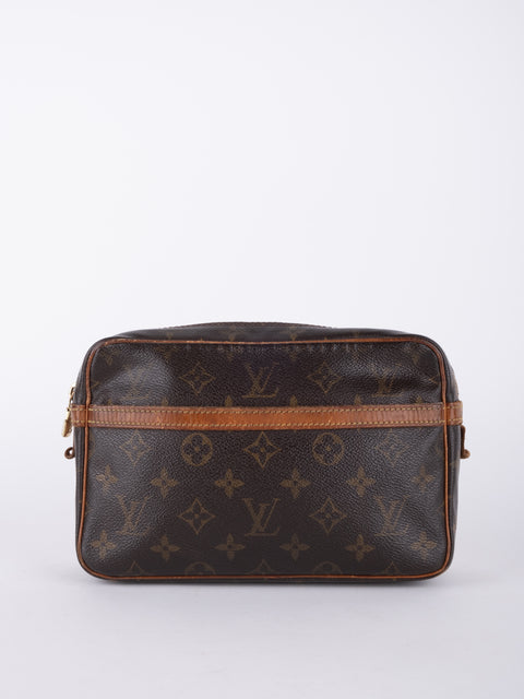 Louis Vuitton Vintage Monogram Compact Cosmetic Pouch