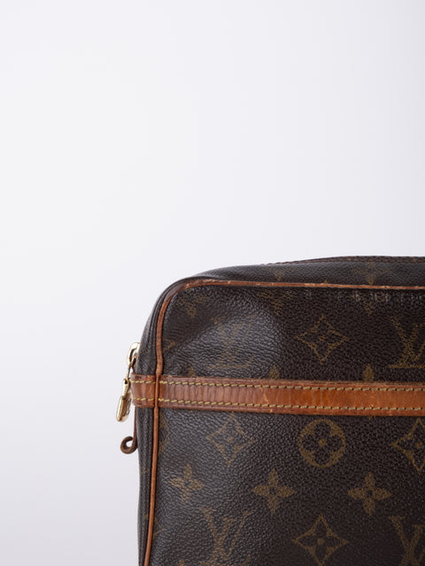 Louis Vuitton Vintage Monogram Compact Cosmetic Pouch
