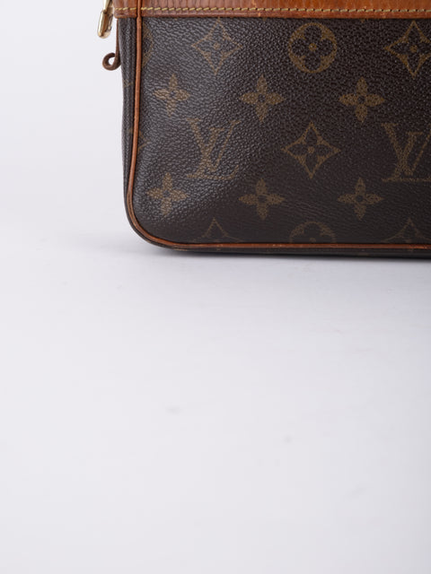 Louis Vuitton Vintage Monogram Compact Cosmetic Pouch