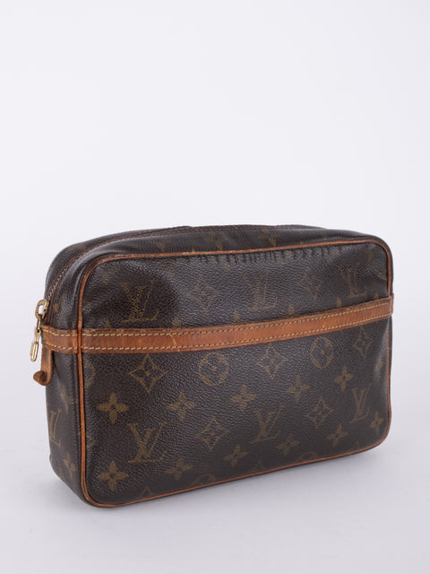 Louis Vuitton Vintage Monogram Compact Cosmetic Pouch