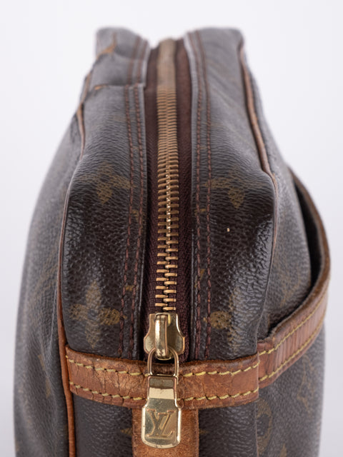 Louis Vuitton Vintage Monogram Compact Cosmetic Pouch