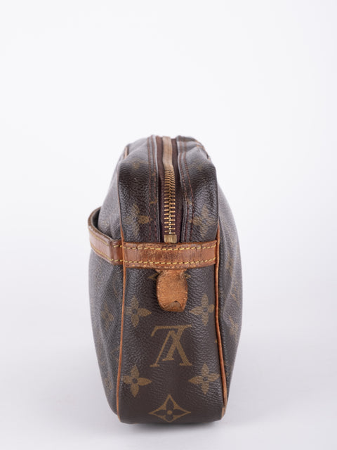 Louis Vuitton Vintage Monogram Compact Cosmetic Pouch