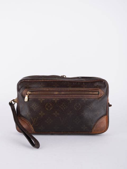 Louis Vuitton Vintage Monogram Compact Cosmetic Pouch