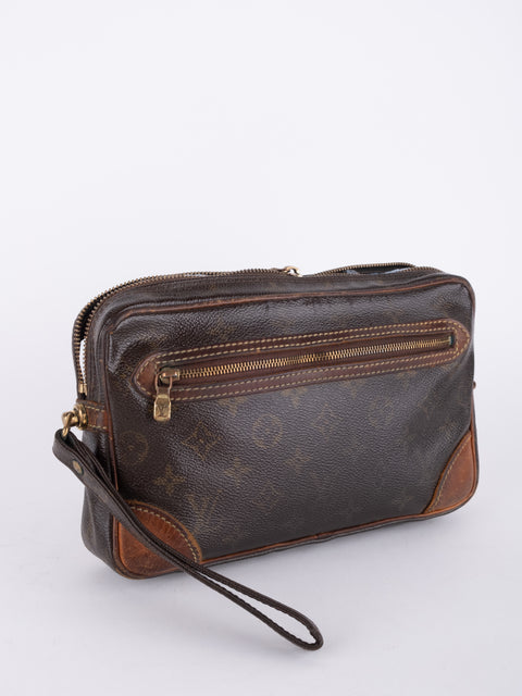Louis Vuitton Vintage Monogram Compact Cosmetic Pouch