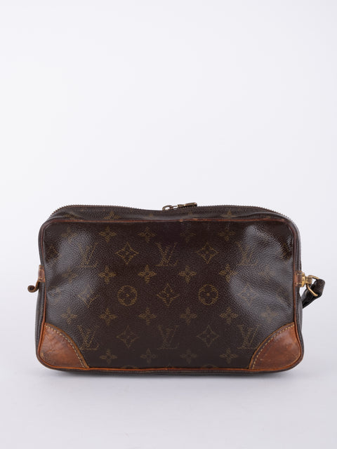 Louis Vuitton Vintage Monogram Compact Cosmetic Pouch
