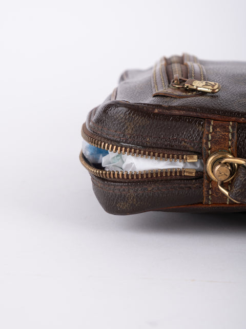 Louis Vuitton Vintage Monogram Compact Cosmetic Pouch