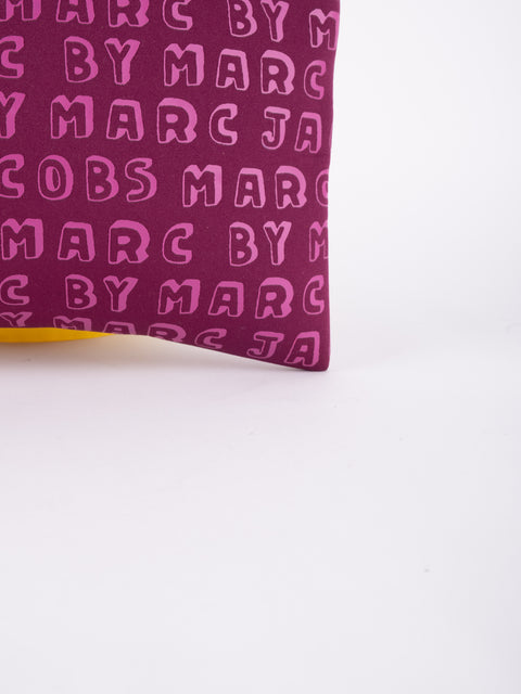 MARC JACOBS Vintage Magenta Monogram Pouch