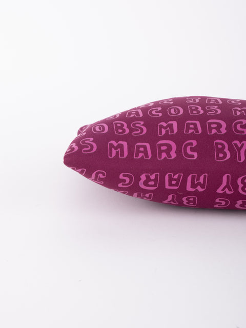 MARC JACOBS Vintage Magenta Monogram Pouch