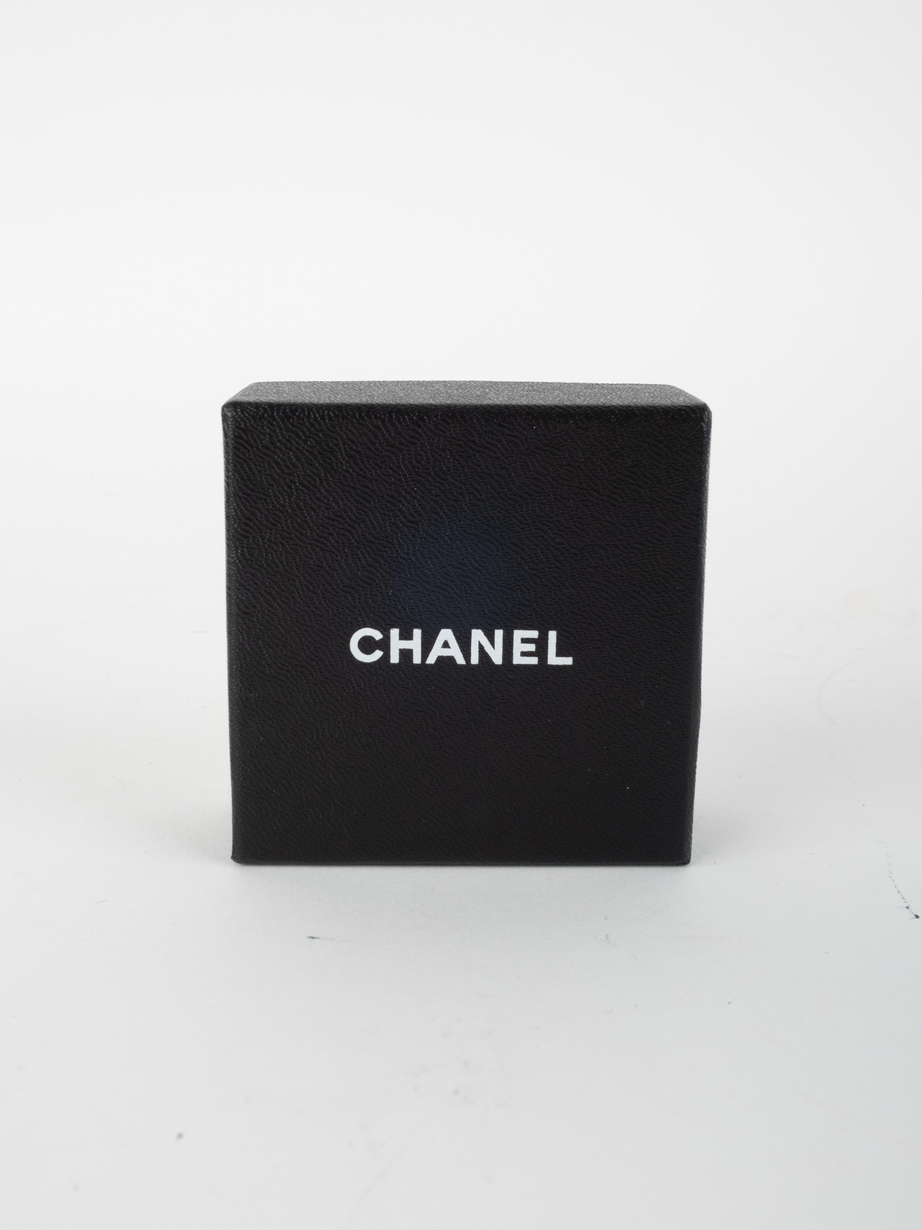 Chanel Vintage CC Textured Gold Statement Earrings 90s Era